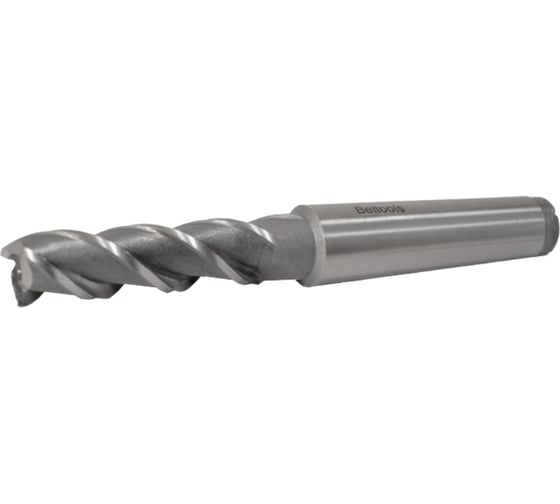 Фреза концевая Beltools 20х75х174 Р6М5 Z=3 к/х КМ3 для легких сплавов с центровым отверстием 2223-1068 ГОСТ 16225-81 ri.106.276