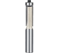 Фреза по дереву кромочная прямая с нижним подшипником 10x25 мм, хв-к 8 мм Strong СТФ-10201025