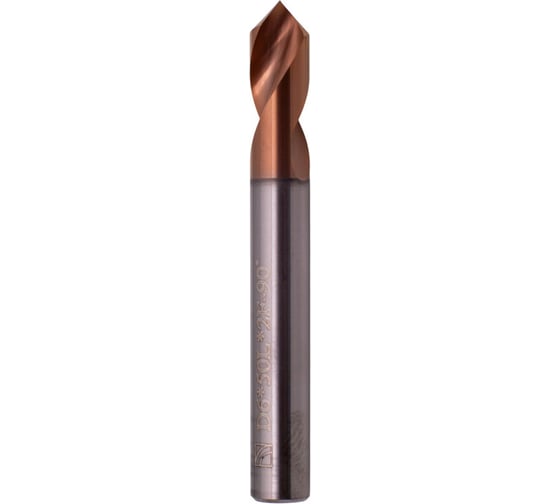 Сверло центровочное тв.сп. цх ИПК 6х50 Z2 90º Carbidecenteringdrillф6х50Z290º