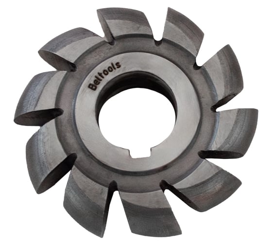 Фреза полукруглая выпуклая Beltools 80 R5 Р6М5 dпос=27мм Z=10 ri.178.143