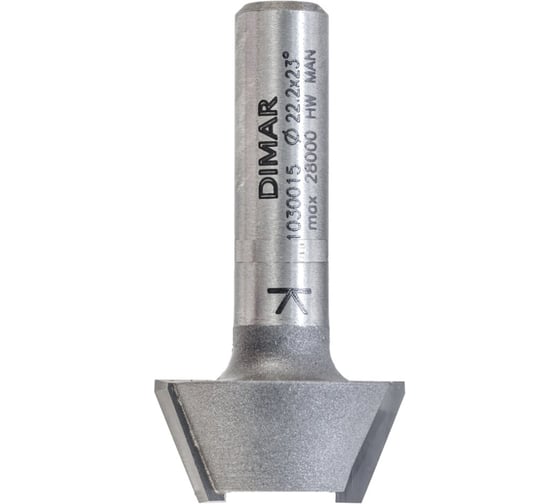 Фреза Dimar фаска угловая 30 D25,4x10 L42 Z хвостовик 8 1030045