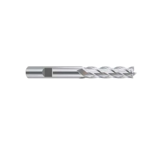 Фреза концевая удлинённая из быстрорежущей стали New Century SUPER HARDENED с 4-мя зубьями с углом спирали 30, ESH597190