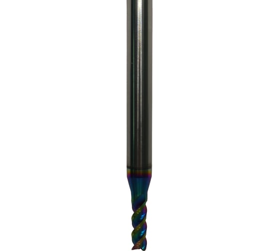 Фреза концевая твердосплавная CNCTOOL VHM 2,5х8х50 z=3, хв.4 U55.DLC, Алмазное покрытие HRC55 (N) 186333