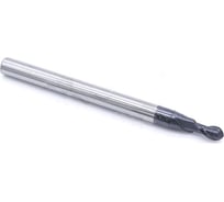 Фреза спиральная двухзаходная сферическая с покрытием AlTiN (3х8х50 мм; хв-к 4 мм) NS2QX03 DJTOL 506