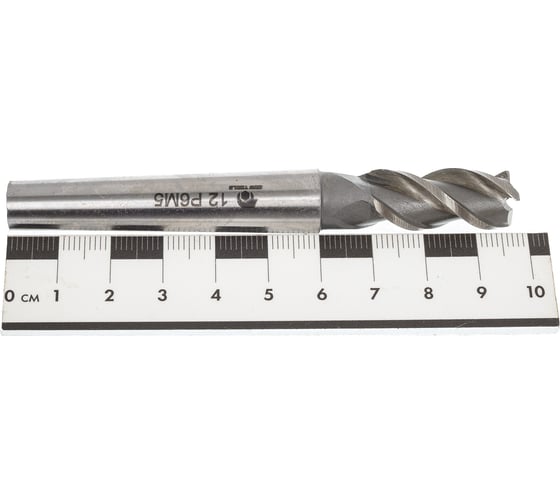 Фреза концевая (12 мм; KM1; Z3; к/х; Р6М5) SDW TOOLS mc00091