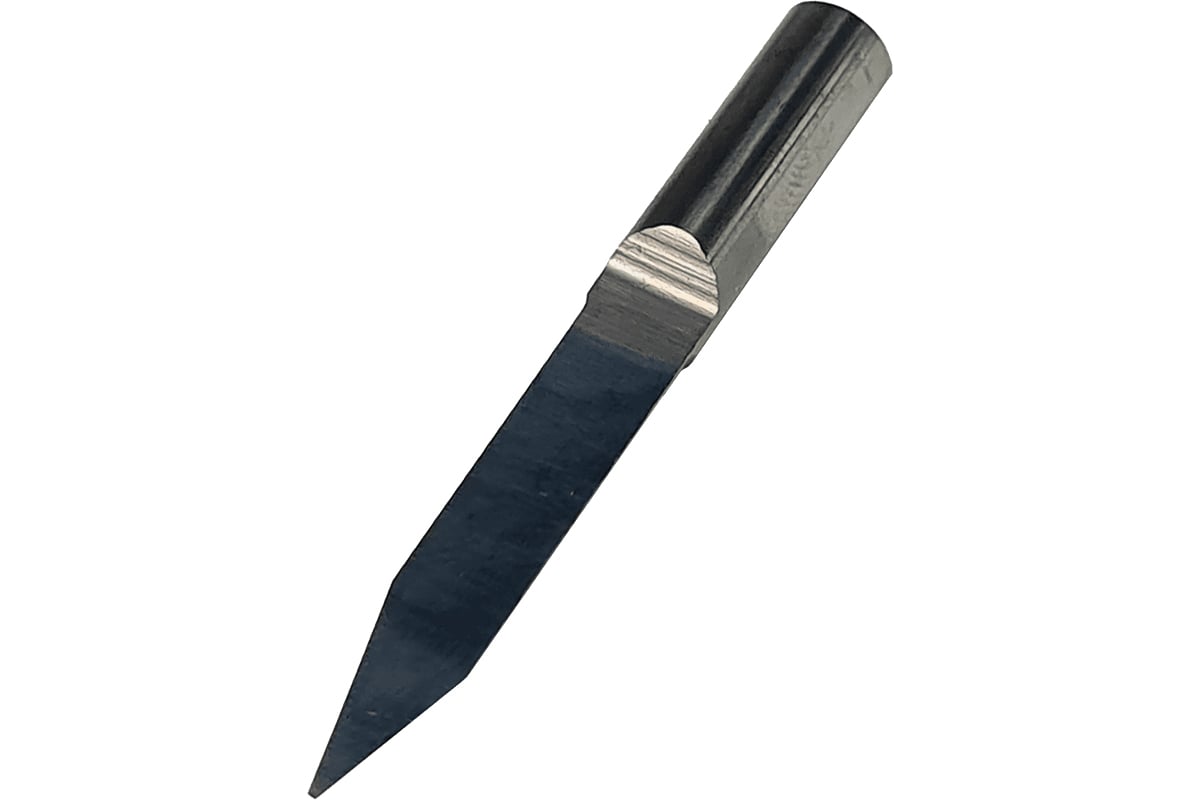 Гравер твердосплавный для ЧПУ (0.4х50 мм; S=6 мм; Z1; угол 30 градусов ...