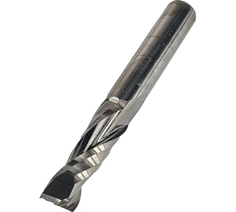 Фреза спиральная двухзаходная верхний рез для ЧПУ (6x22x50 мм; S=6 мм; Z2) Greencut GE6020