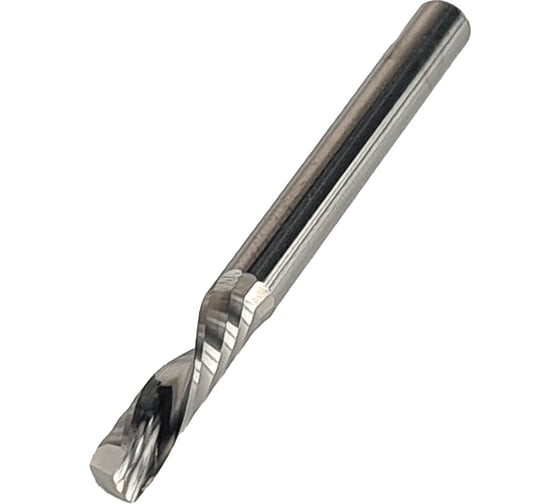 Фреза спиральная однозаходная нижний рез для ЧПУ (4x15x45 мм; S=4 мм; Z1) Greencut GX4167