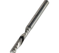 Фреза спиральная однозаходная нижний рез для ЧПУ (3.175x17x38 мм; S=3.175 мм; Z1) Greencut GX3166