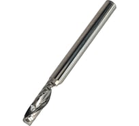 Фреза спиральная однозаходная верхний рез для ЧПУ (3.175x12x38 мм; S=3.175 мм; Z1) Greencut GX3064