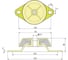 Виброопора PDH92/36/125 M14 NR60 ТСС 005307 2