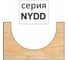 Фреза фасонная сферическая галтельная (25 мм; хв-к 6 мм; R12.5 мм) NYDD625 DJTOL 756 3