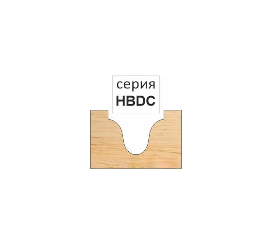 Фреза фасонная кромочная (16 мм; хв-к 6 мм) HBDC616 DJTOL 878