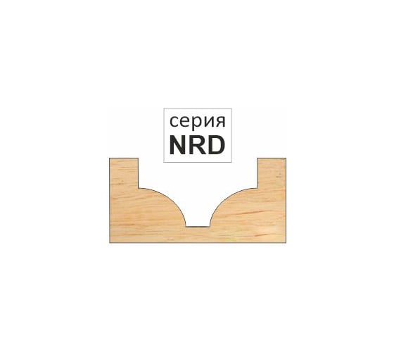 Фреза фасонная кромочная (32 мм; хв-к 6 мм; R16 мм) NRD632 DJTOL 5670