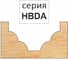 Фреза фасонная кромочная (26х45 мм; хв-к 6 мм) HBDA626 DJTOL 1496 2