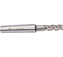 Фреза концевая кх для обработки титана 12х32х125 мм, 3-п, Р6М5К5, КМ2, полир., ГОСТ 23248-78 ИНСТУЛС 00001418894