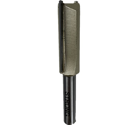 Фреза прямая пазовая по дереву 8x14Dх40H мм Strong СТФ-10031440