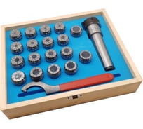 Патрон цанговый, Морзе №4 ER 32 3-20 мм, 18 цанг ТЕХНОРЕАЛ МА320054007