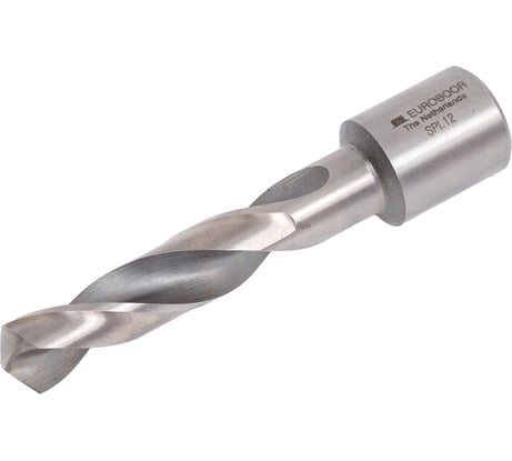 Сверло спиральное (12 мм; Weldon 19; HSS) EUROBOOR SPI.12