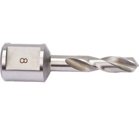 Сверло спиральное (8 мм; Weldon 19; HSS) EUROBOOR SSPI.08