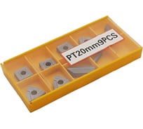 Комплект сменных пластин для резцов 20х20 мм, 9 шт ТЕХНОРЕАЛ МА400019020