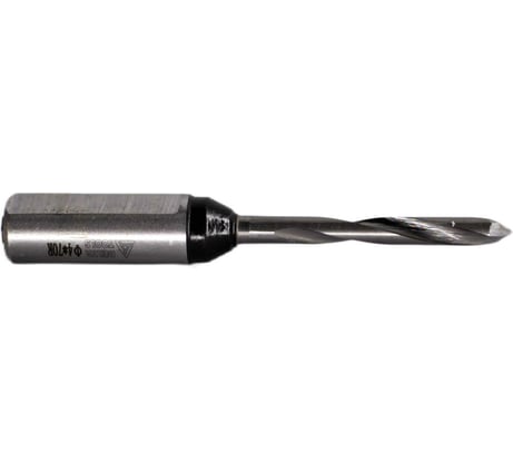 Сверло сквозное 4х70 мм, хв-к 10 мм, R Deltatools 06-0073