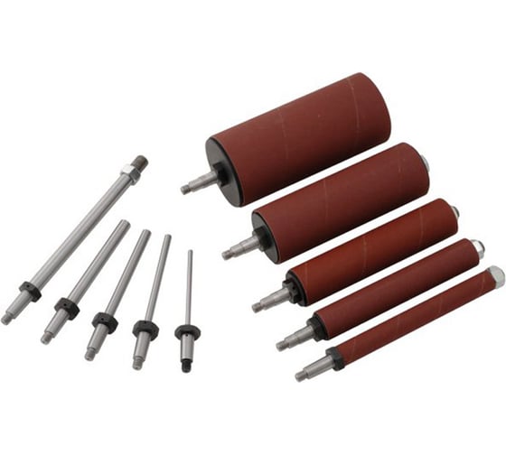 Набор шпинделей с шлифовальной бумагой зернистость 100 для шлифовального станка JOVS-10 Jet 10000249 1