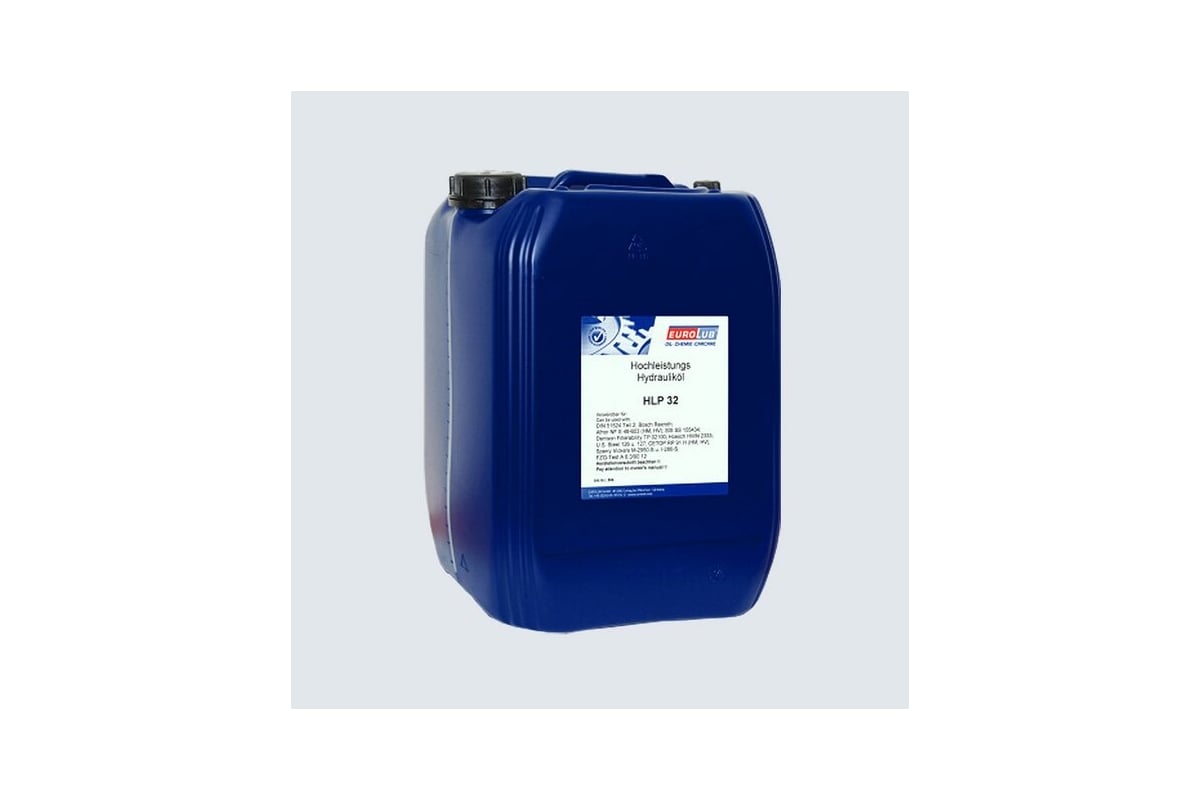 Масло гидравлическое HLP ISO-VG 32 Oil 20 л EUROLUB 504020 - выгодная .