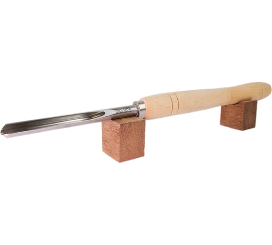 Токарный резец глубокий для точения чаш16 мм (Bowl gouge, deep fluted) STUBAI 61829