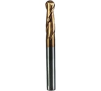 Фреза спиральная по стали круглый нос Z2, R=4 мм, 8x20x60 мм ROTIS 144.0820601SR