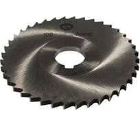 Фреза отрезная со ступицей (100x2.5x22 мм; тип 2; Z-48; Р6М5 6542; 2254-1244) ИНСТУЛС 00001614794