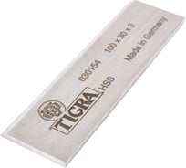 Нож сменный строгальный 100x30x3 мм, HSS 6 TIGRA TL00000342