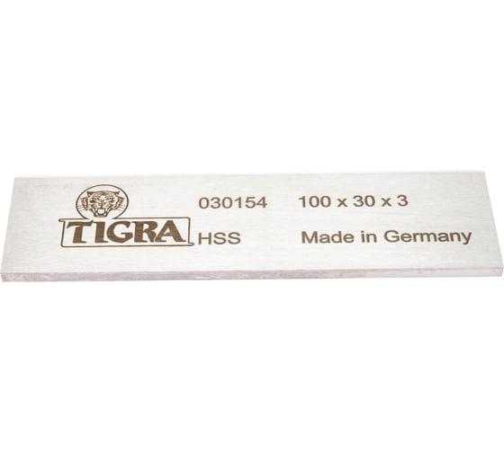 Нож сменный строгальный 100x30x3 мм, HSS 6 TIGRA TL00000342