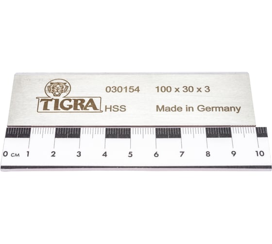 Нож сменный строгальный 100x30x3 мм, HSS 6 TIGRA TL00000342