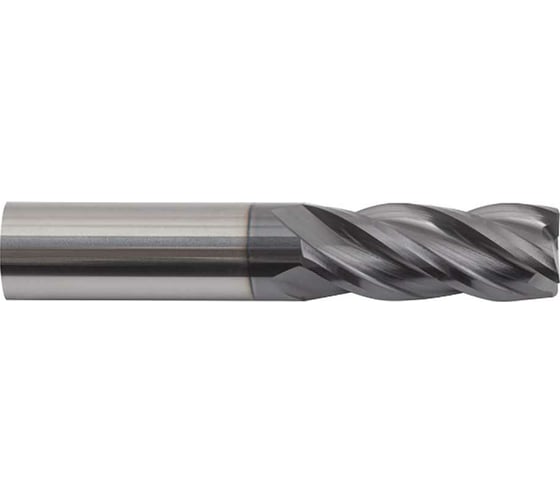 Фреза концевая 8х20x45 мм, Z4, ц/х, ВК8, ГОСТ 18372-73 WOLFSTAR mc00069