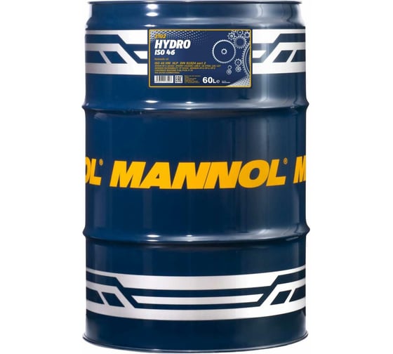 Масло гидравлическое HYDRO ISO 46 60 л MANNOL 1904