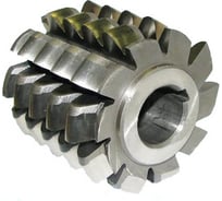 Фреза червячная для привода и втулочно-роликовых цепей Р6М5, 112x112x40 мм, t 25.400, 15.88, 4°46" A (2523-0043) ГОСТ 15127-83 CNIC 51383