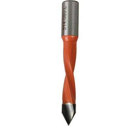 Сверло присадочное сквозное 10x70x10 мм, для ЛДСП, левое WOODWORK 314.100.L