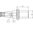 Оправка ISO40 DIN2080 H95 CM4 FRESE PAGNONI 540MF104 2