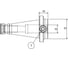 Оправка ISO40 DIN2080 H22 WELDON D16 PAGNONI 540WLC16 2