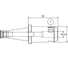 Оправка ISO40 DIN2080 H100 WELDON D16 PAGNONI 540WE216 2