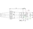 Оправка ISO40 DIN69871 P/F UNIVERSAL H55 D16 PAGNONI 140PU116 2