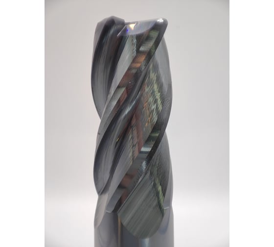 Фреза твердосплавная 10х75 мм СпецТехИнструмент D10CR2.0L75T4AlTiNHRC45BSTI 1