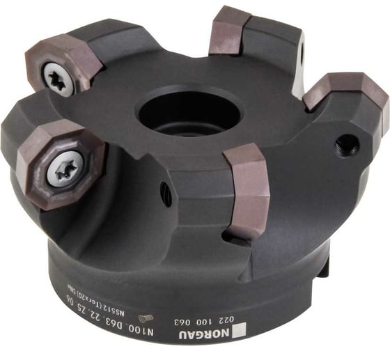 Корпус фрезы торцевой N100.D63/Z5 NORGAU 022100063 1