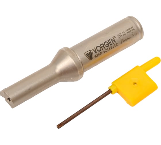 Корпус сверла BTMT 12Rx2.25D VORGEN 4687202511174 1