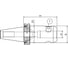 Оправка ISO40 DIN69871 WELDON H100 D8 PAGNONI 140WE208 2