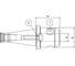 Оправка ISO40 DIN2080 WHISTLE NOTCH H63 D.20 PAGNONI 540WHN20 2