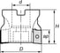 Корпус фрезы N253.D63/Z5 NORGAU 022253063 2