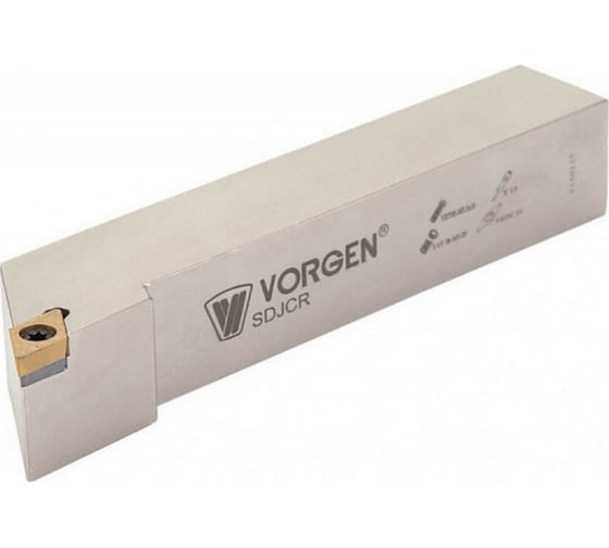 Державка для точения SDJCR 1212 F11 VORGEN 4687202513826 1