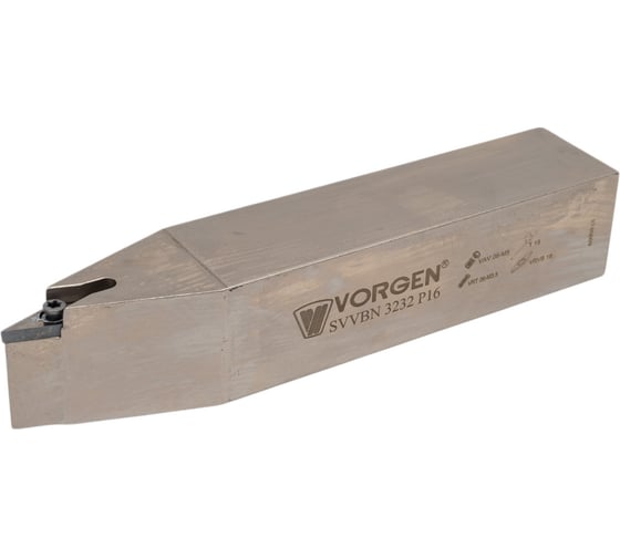 Державка для точения SVVBN 3232 P16 VORGEN 4687202513161 1